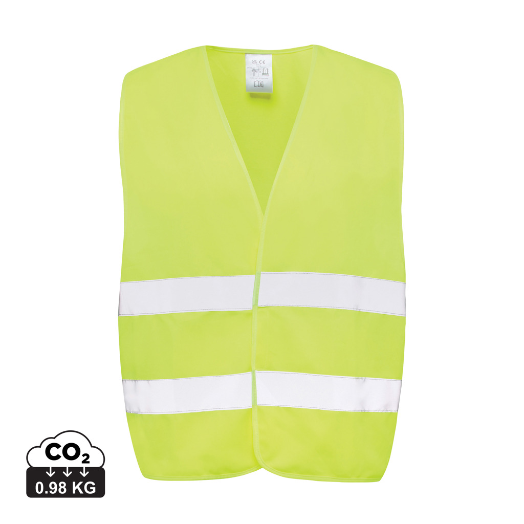 Gilet di sicurezza in PET riciclato GRS