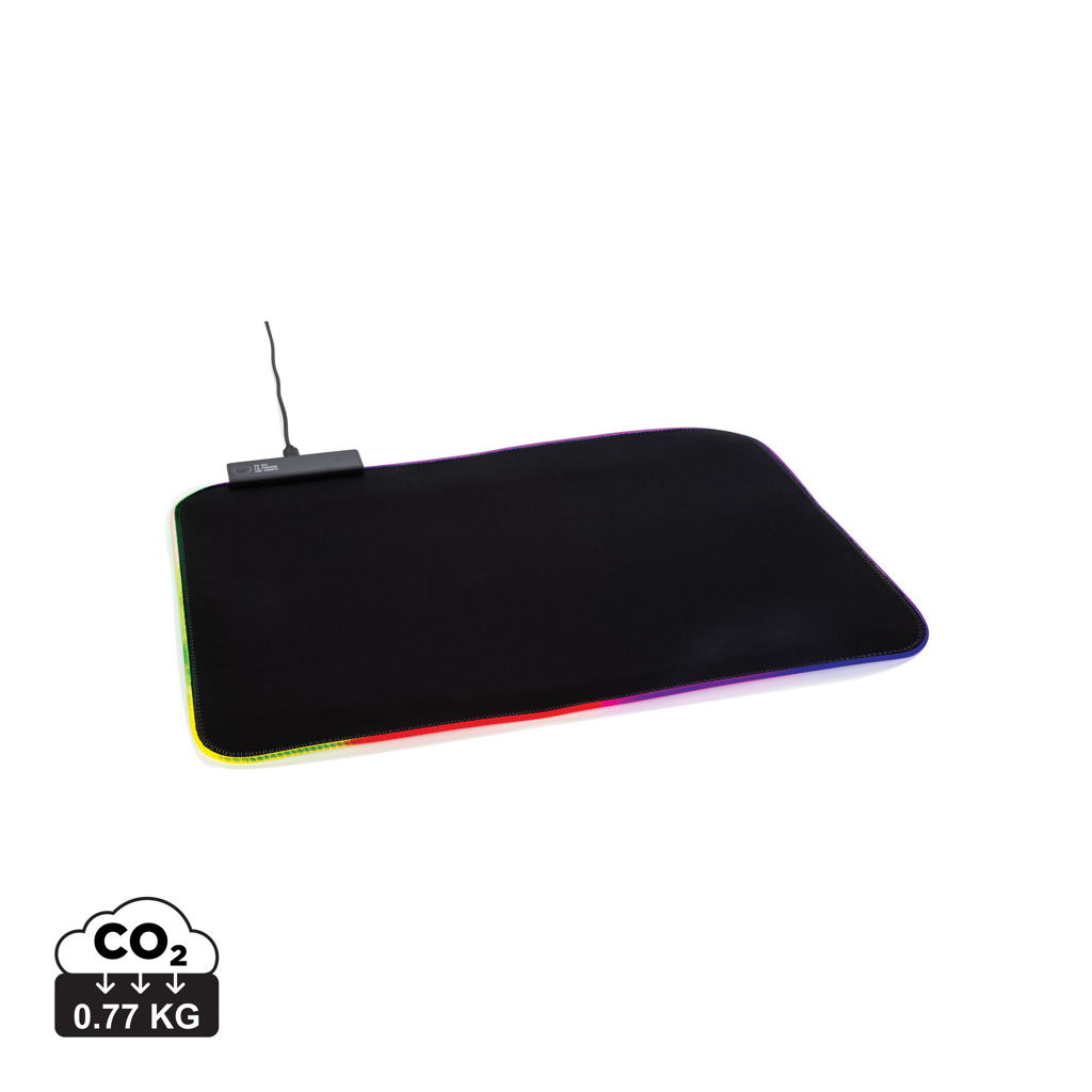 Tappetino mouse gaming RGB