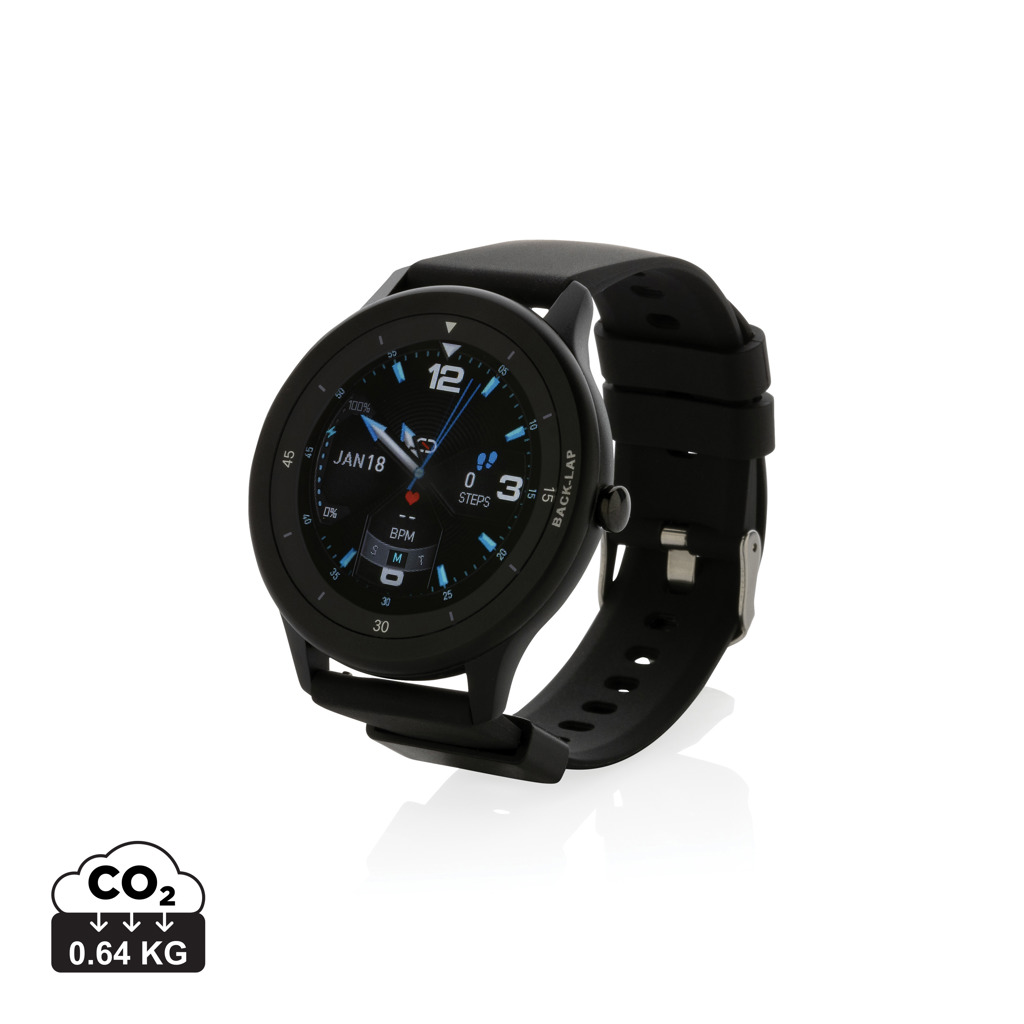 Smart watch in TPU riciclato Swiss Peak