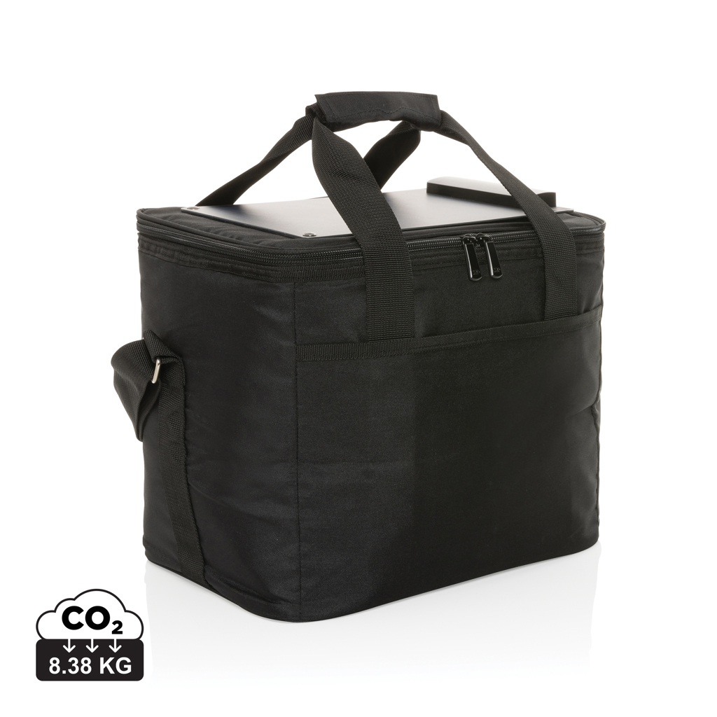 Borsa frigo deluxe Pedro AWARE™ RPET con pannello solare 5W