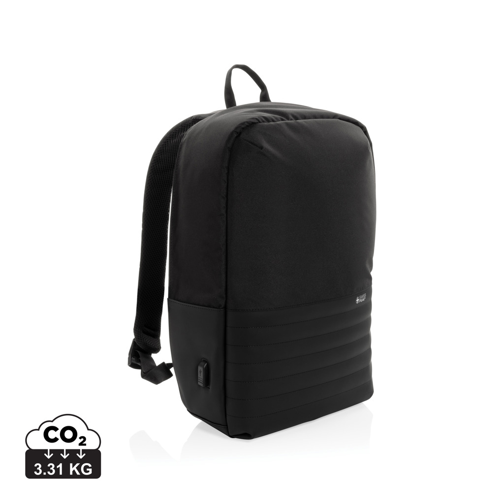 Zaino porta PC 15" antitaccheggio Swiss Peak AWARE™ RFID