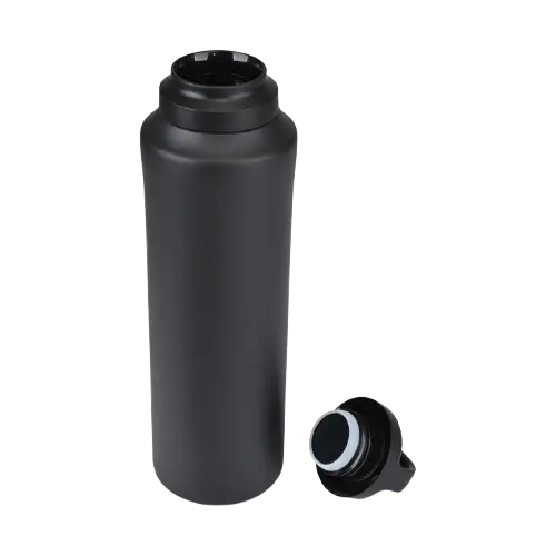 Borraccia premium personalizzata in acciaio opaco con tappo a vite - All Gadget Network