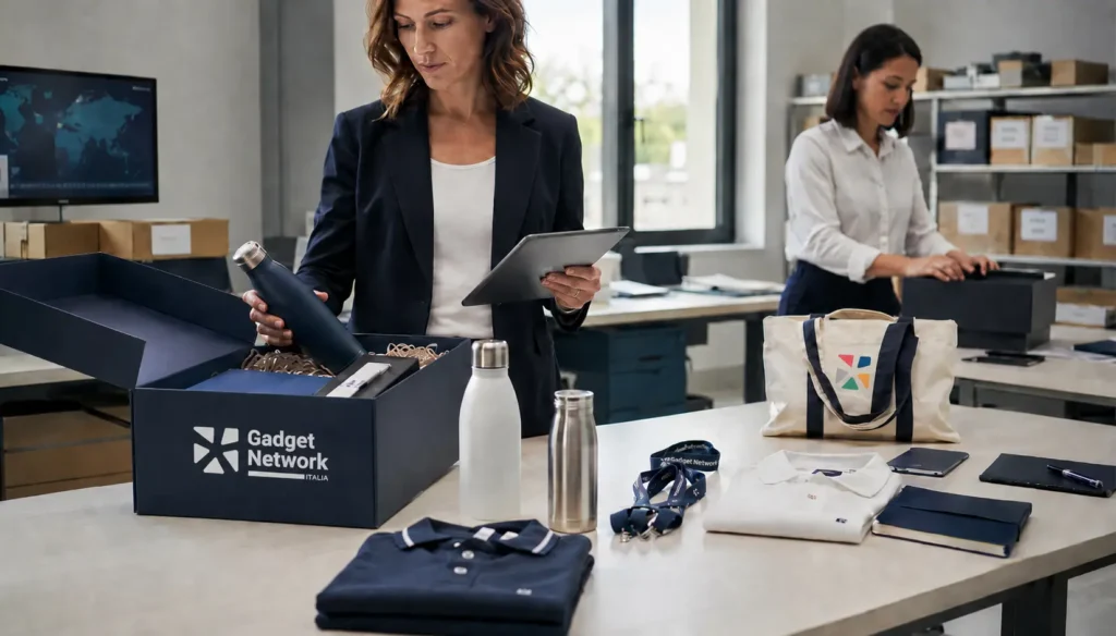 Gestione centralizzata del merchandising aziendale per sedi, reti vendita e filiali