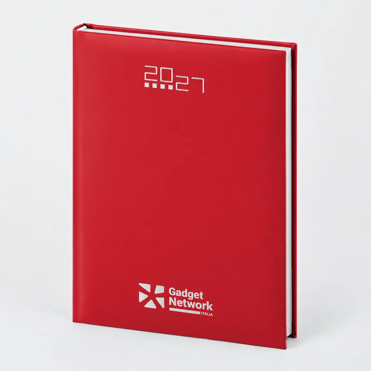 Agenda settimanale 2027 personalizzata con logo aziendale