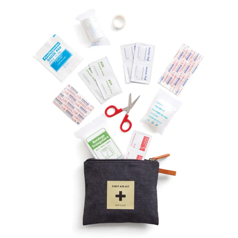 Kit pronto soccorso in custodia tessile