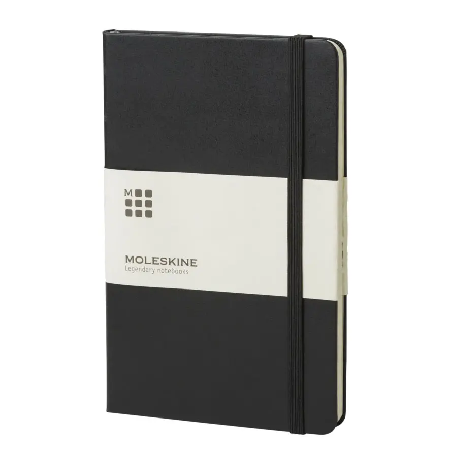 Taccuino Moleskine Classic con copertina rigida personalizzabile con logo aziendale